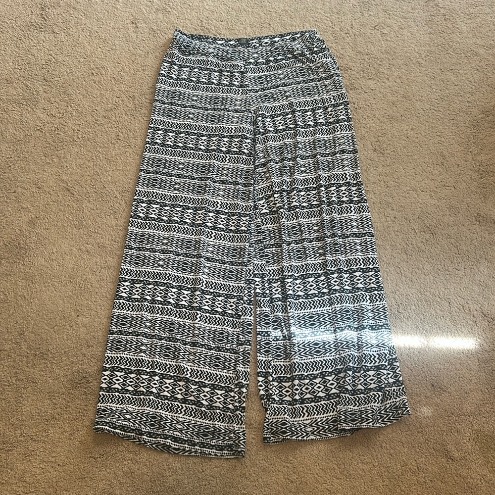One step up stretch gaucho pants 1x